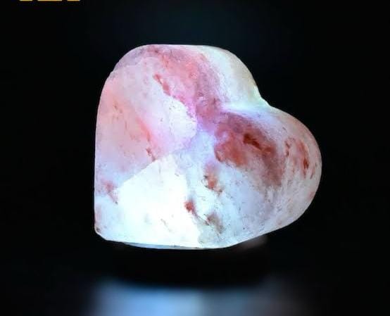 HEART SHAPED SALT LAMPS