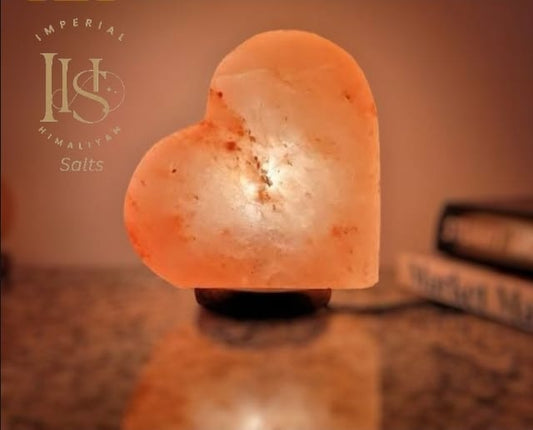 HEART SHAPED SALT LAMPS