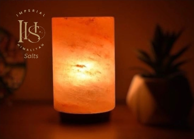 CYLINDER SHAPED SALT LAMP