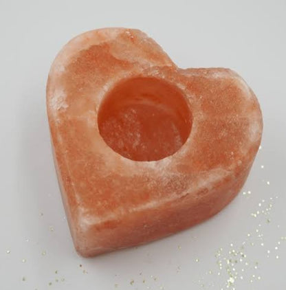 HEART SHAPE SALT CANDLE